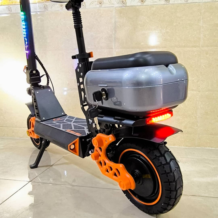 اسکوتر برقی صندوقدار دو نفره کوگو کرین Kugoo مدل S6 MAX