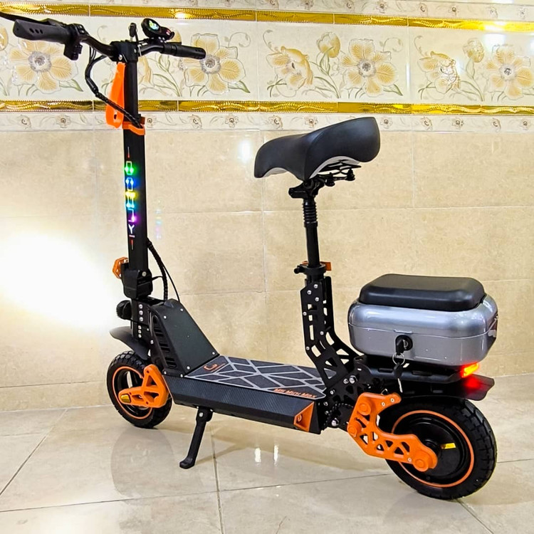 اسکوتر برقی صندوقدار دو نفره کوگو کرین Kugoo مدل S6 MAX