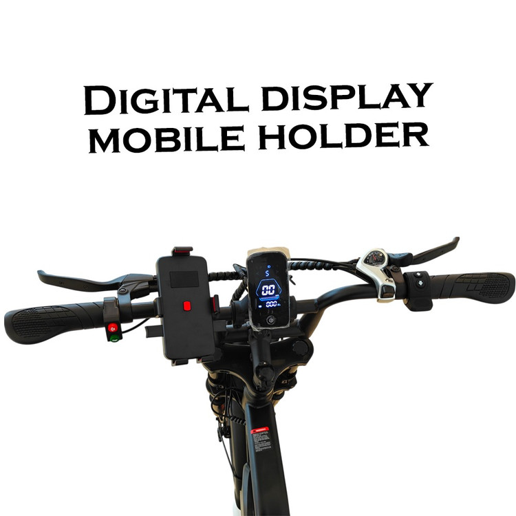 دوچرخه برقی آفرود دنده ای WIND HORSE مدل V8 PRO موتور ۸۰۰ وات (استاندارد انگلیس)