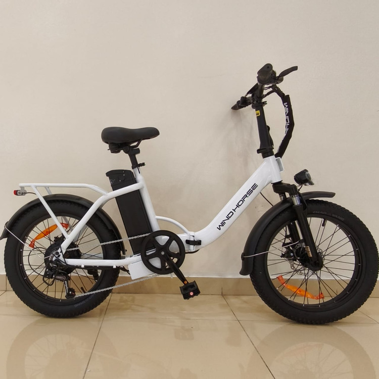 دوچرخه برقی تاشو آفرود ۷ دنده WIND HORSE ( استاندارد انگلیس ) مدل W4B