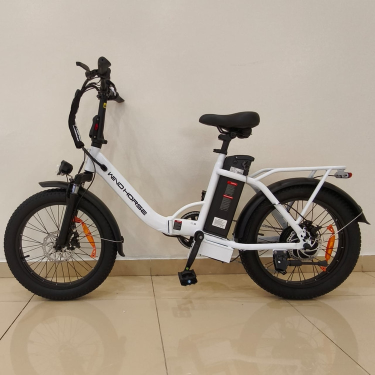 دوچرخه برقی تاشو آفرود ۷ دنده WIND HORSE ( استاندارد انگلیس ) مدل W4B