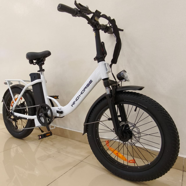 دوچرخه برقی تاشو آفرود ۷ دنده WIND HORSE ( استاندارد انگلیس ) مدل W4B
