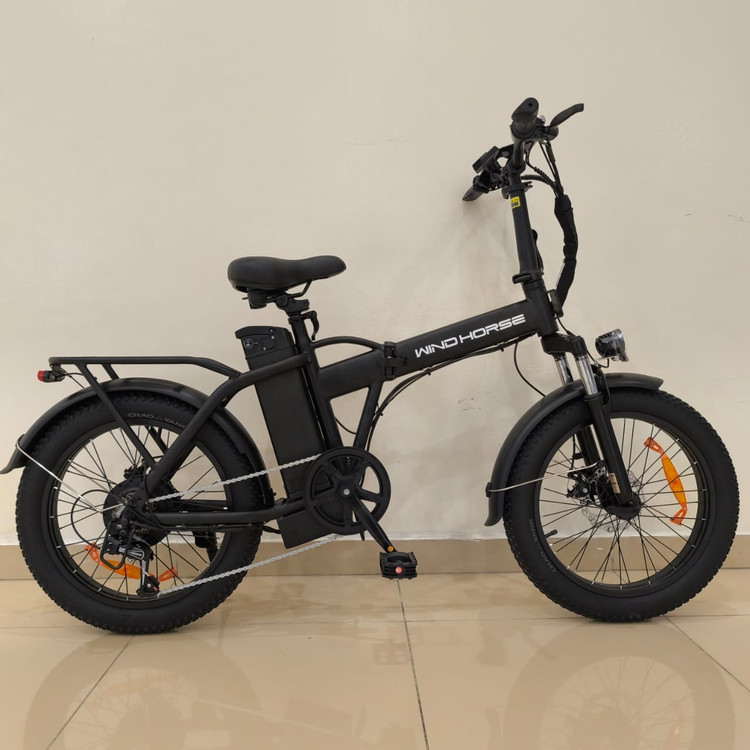 دوچرخه برقی تاشو آفرود WIND HORSE مدل W4A