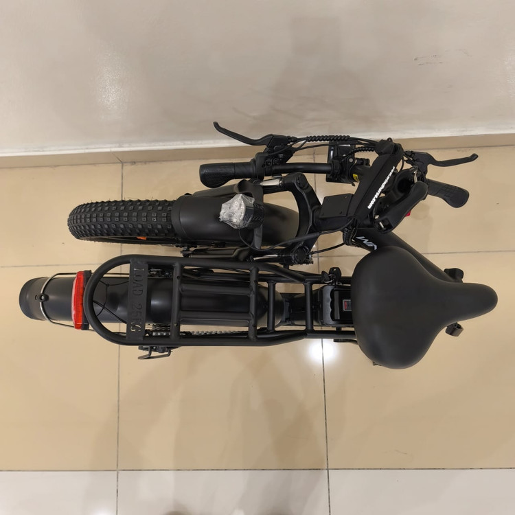 دوچرخه برقی تاشو آفرود ۷ دنده WIND HORSE ( استاندارد انگلیس ) مدل W4A رنگ سفید